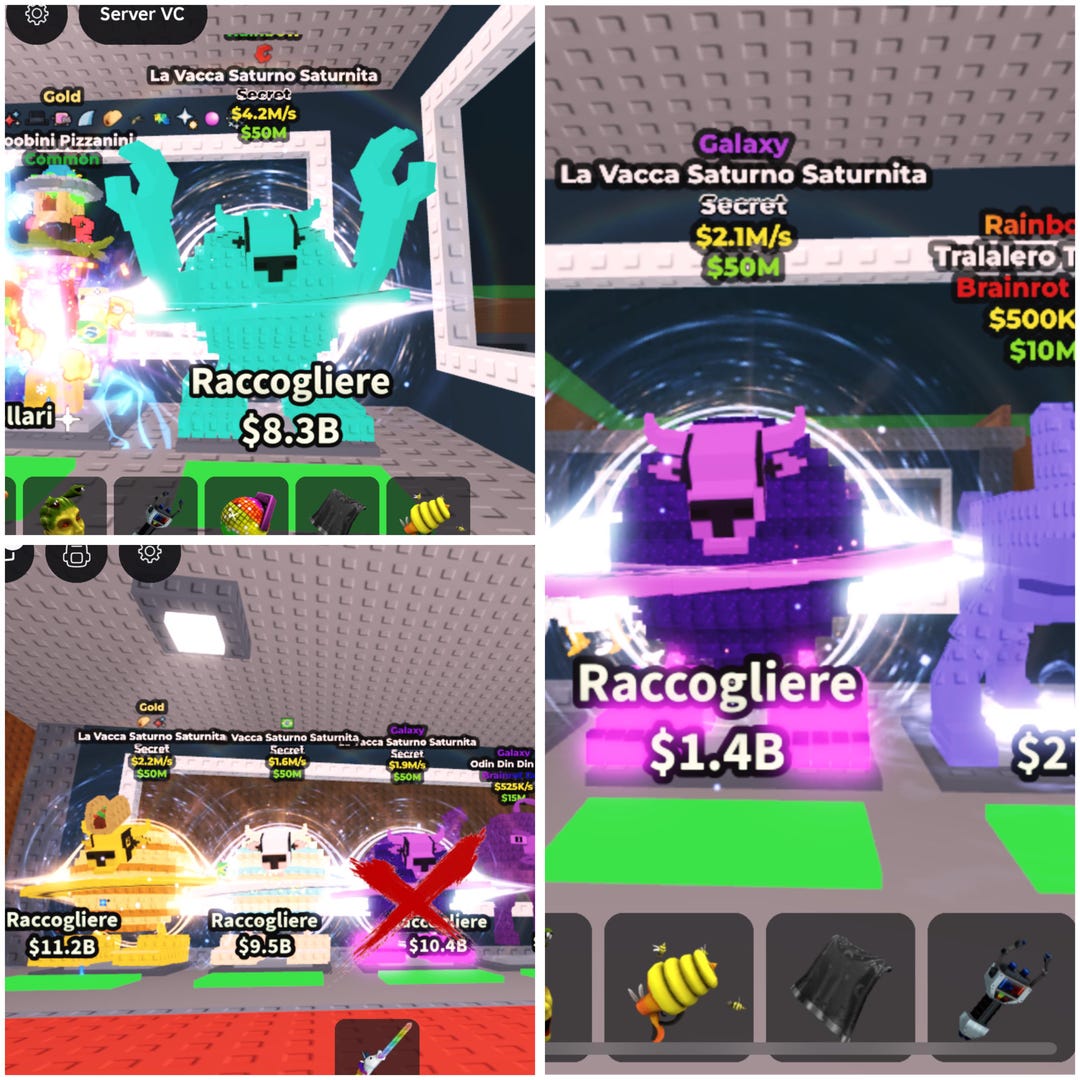 Steal A Brainrot: La Vacca Saturno Saturnita - Foto 8