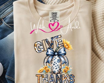 Give Thanks Autumn Pumpkin PNG