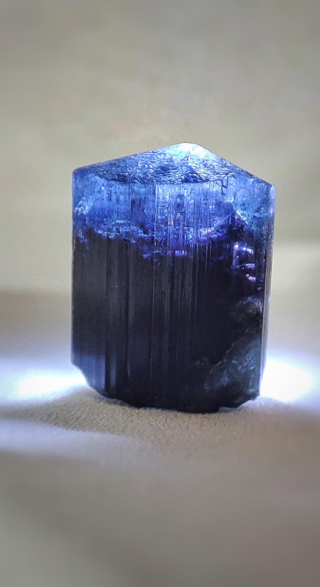 ブルーキャップトルマリンクリスタル - Etsy 日本