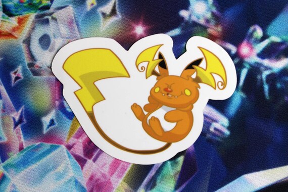 ポケモンステッカー |メガライチュウX&Y |ポケモンレジェンズZA - Etsy