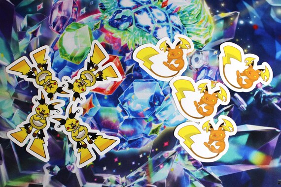 ポケモンステッカー |メガライチュウX&Y |ポケモンレジェンズZA - Etsy
