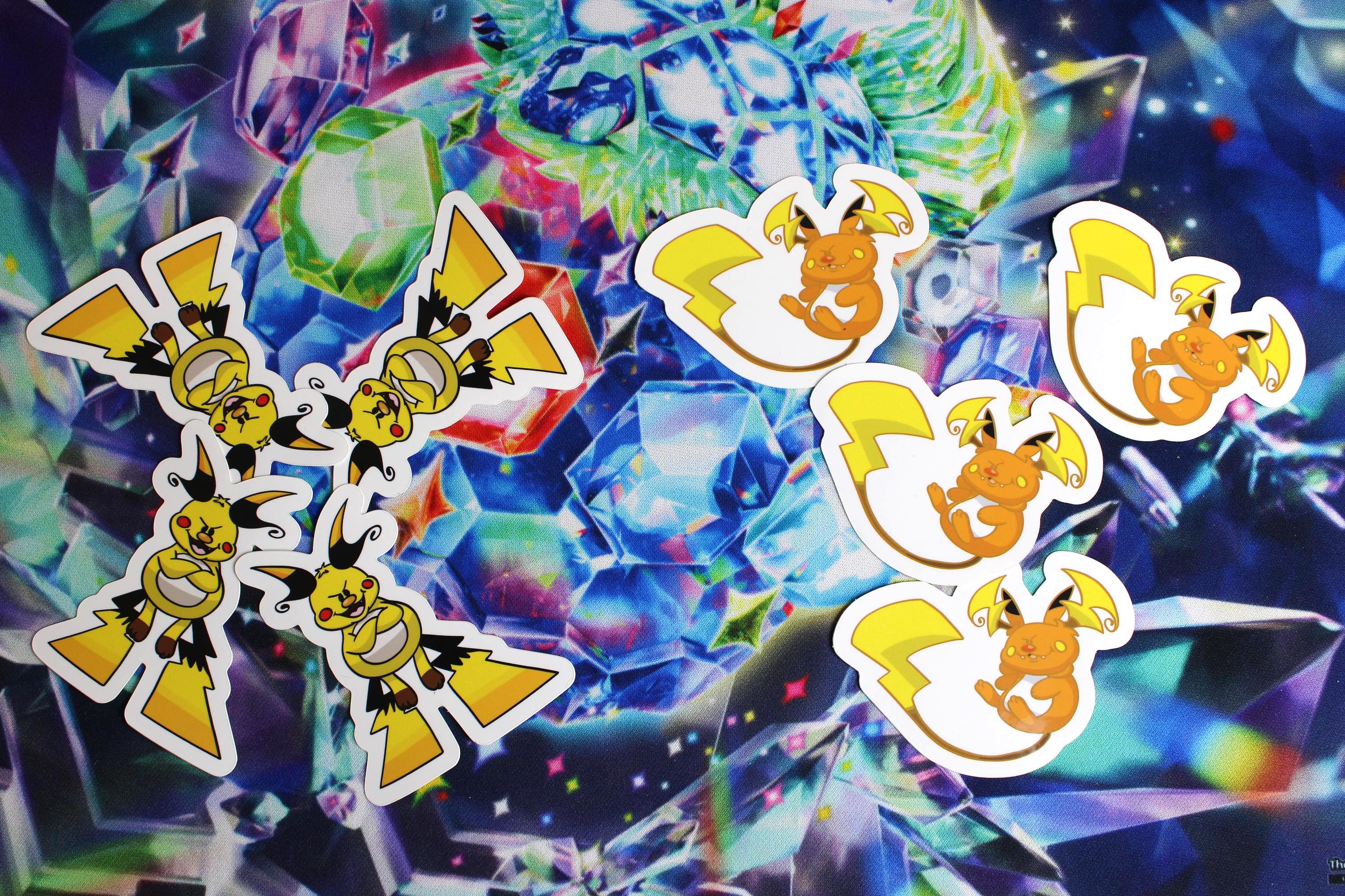 ポケモンステッカー |メガライチュウX&Y |ポケモンレジェンズZA - Etsy