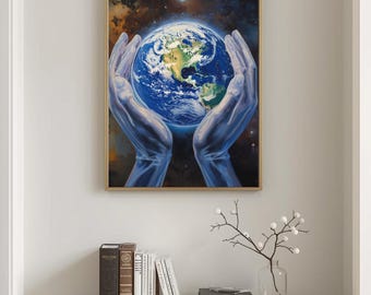 His World, Not Ours | Christian Wall Art | Digital Download