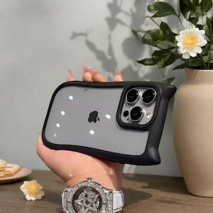 3D Cat Ear iPhone16 15 14 13 12 11 Pro Max Acrylic Kawaii Case