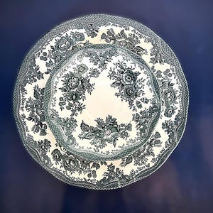 Serving set of Enoch Wedgwood Asiatic Pheasants Petrol Plate & Saucer