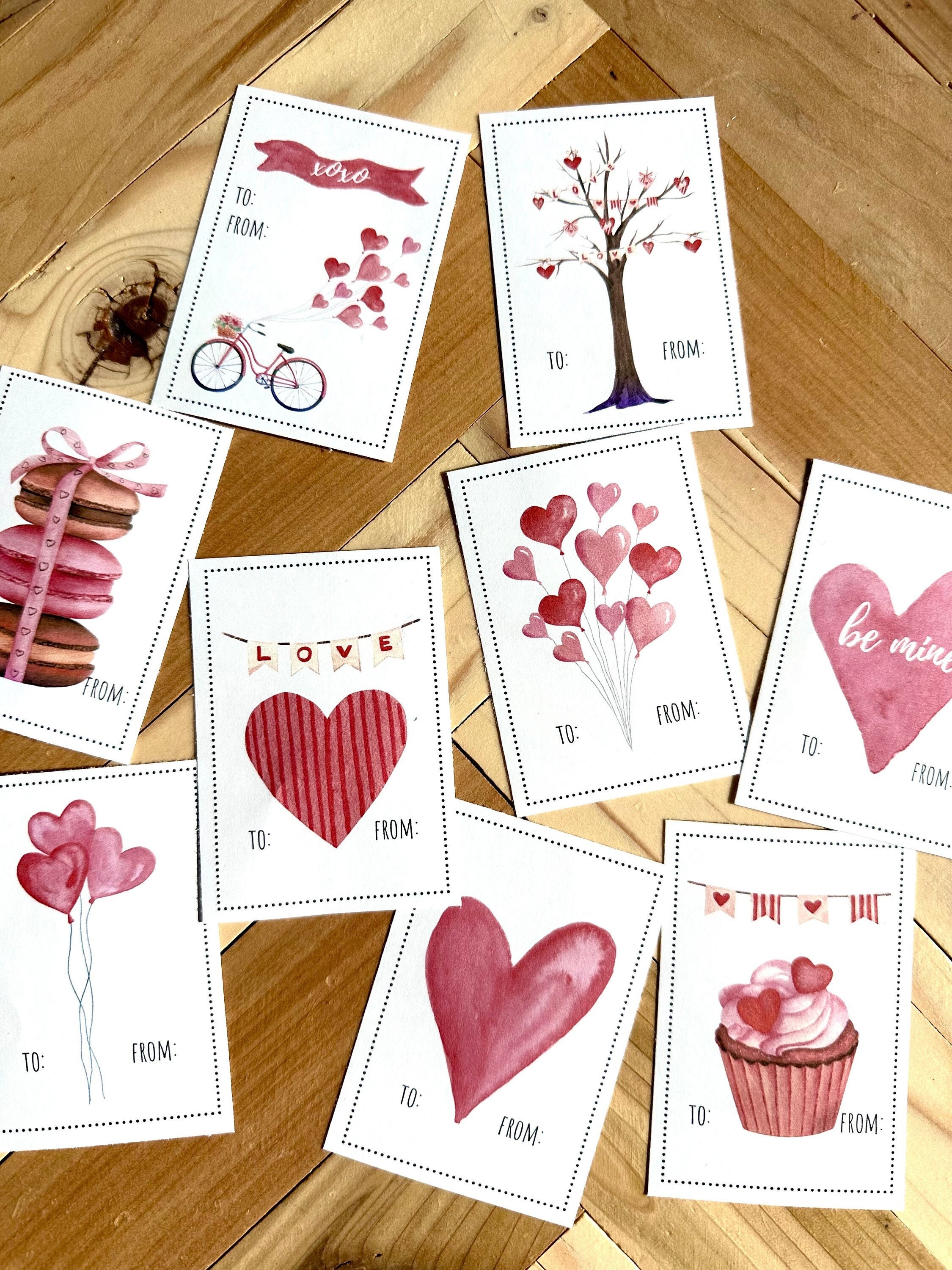 Free Valentine's Day Editable Conversation Heart Flashcards by