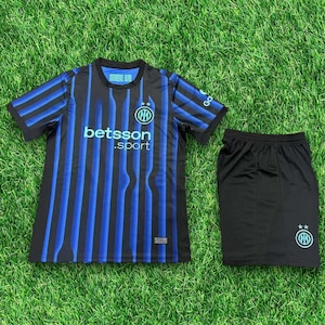 Inter Milan Jersey 2025/26 | Kit for Adults and Kids | Inter Milan Tribute Shirt | Premium | Customizable.