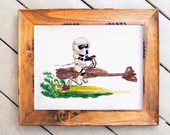 Custom listing- Star Wars Baby Little Stormtrooper Painting on Speeder Nursery