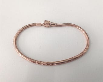 Pandora Bracelet SIZE  Moments Snake Chain ALE MET
