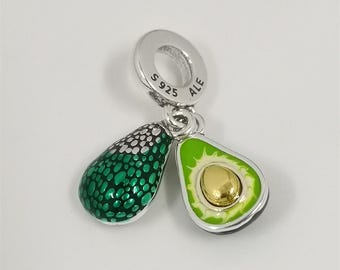 avocado double dangle charm pandora