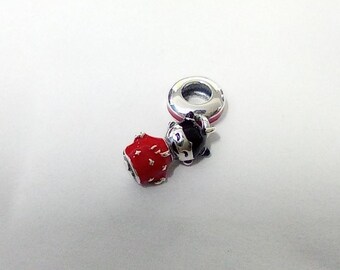 pandora silver charm chinese doll