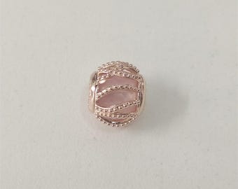Pandora Rose Gold Pink Intertwining Radiance ALE R 925