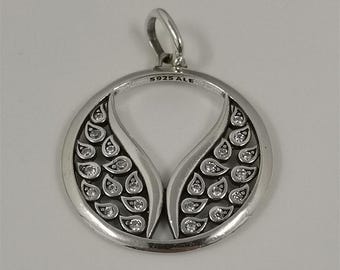 medallion charm pandora me wings oversized