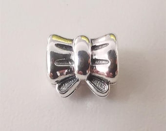 charm "bow" or "perfect gift" pandora silver