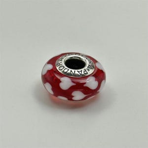 Pandora cuori rossi - charm