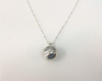 pandora silver loving heart open heart logo necklace 60