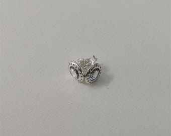 Pandora Radiant Silver Stud Earrings