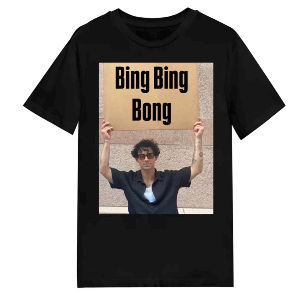 BING BING BONG SHIRT JOE JONAS visual data 5