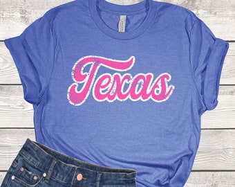Texas png, descarga de diseño de camiseta de Texas, angustiado rosa Texas png, estado de Texas para DTF o serigrafías, Best Seller Trendy Texas digital