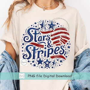 4 juli png, retro Stars and Stripes shirtontwerp, preppy Amerikaanse vlag png, trendy 4 juli png, patriottische DTF, Popular Fourth, VS png