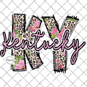 Kentucky png, Kentucky sublimation design download, Kentucky Leopard png, Kentucky State digital, Kentucky shirt, Kentucky clipart