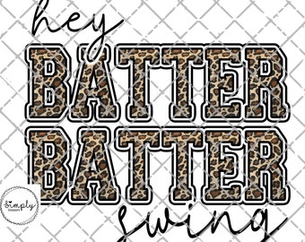 Baseball png, Batter Batter swing png, Love Baseball sublimation Digital Download, leopard Baseball png, sublimation design