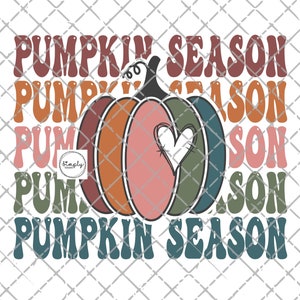 Pumpkin png, Retro pumpkin boho sublimation design download, fall png, Love Fall PNG, Pumpkin Season png, Fall sublimation, Fall shirt