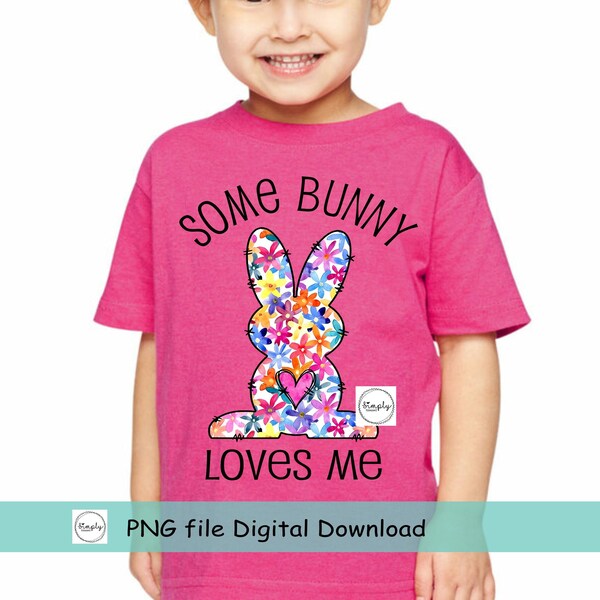 Childs Easter png, Easter bunny png, Happy Easter sublimation or DTF design, Easter shirt design, Toddler Easter Rabbit png, Baby Girl Kids