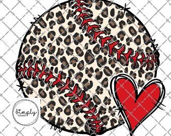 Baseball png, Baseball sublimation Digital Download, leopard Baseball png, Take me out to the ballgame png, sublimation design, clip art
