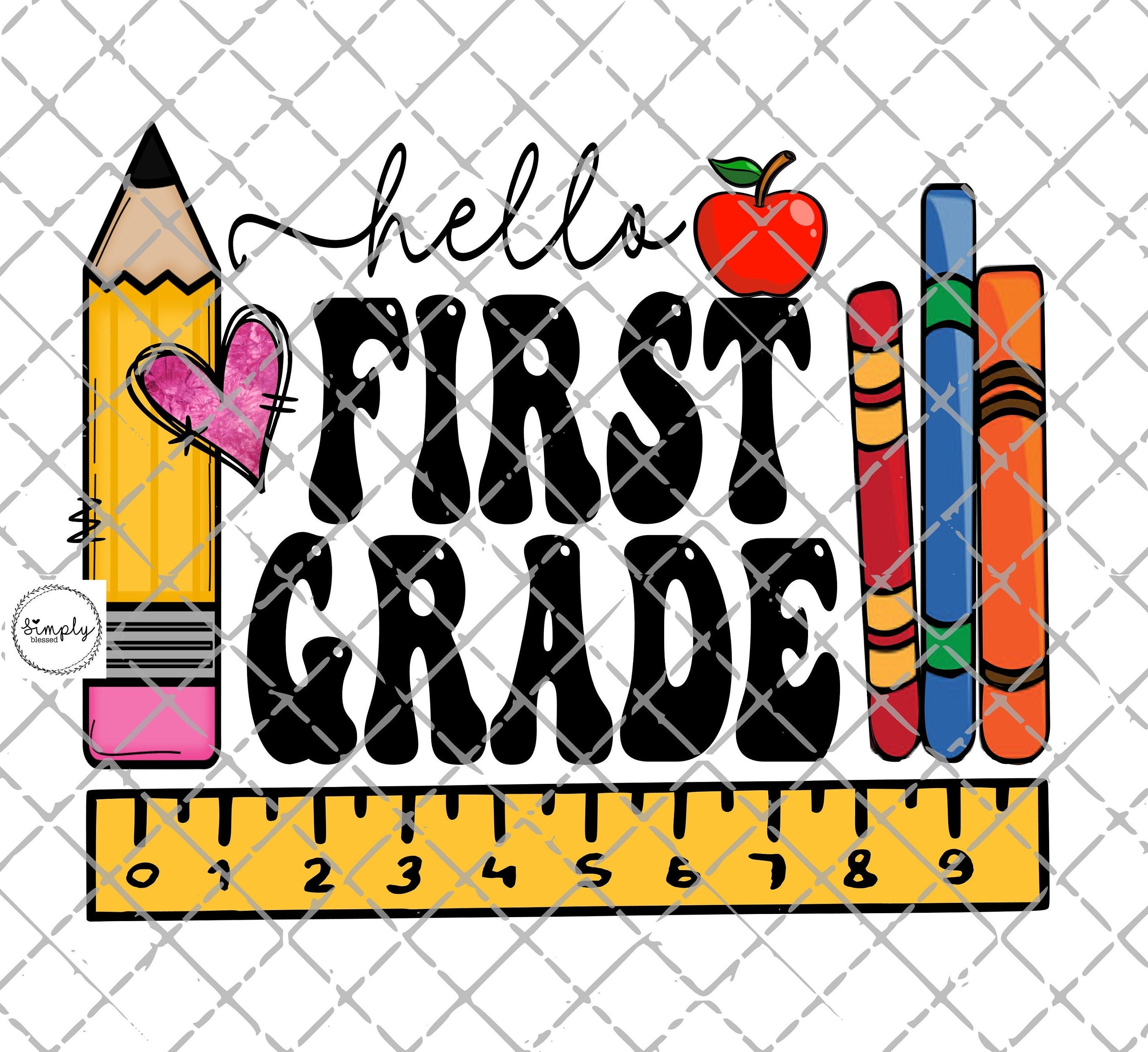 back-to-school-first-grade-png-file-for-sublimation-first-etsy