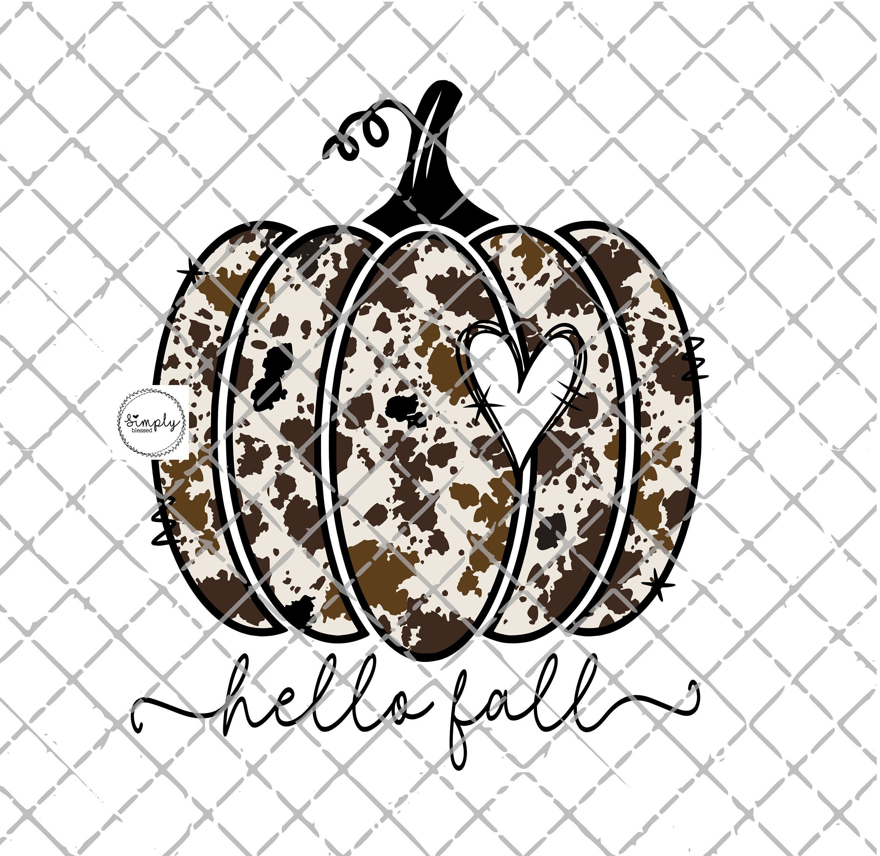 Pumpkin Png, Hello Fall Pumpkin Sublimation Design Download, Fall PNG ...