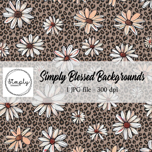 Leopard Pattern Wallpaper Etsy