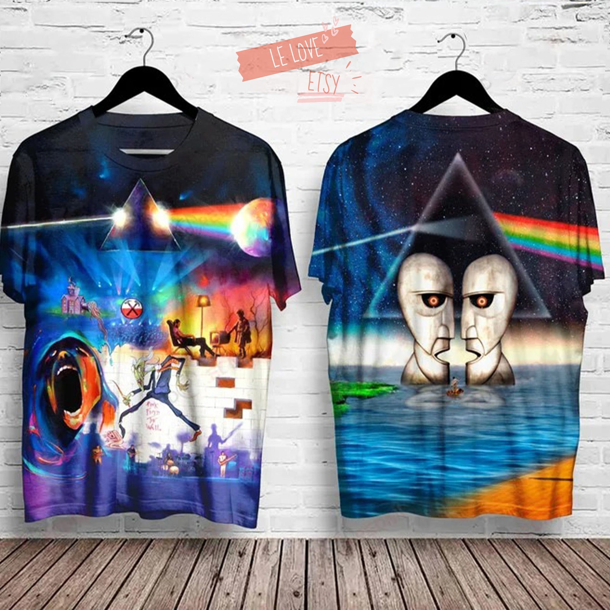 Pink Floyd Shirt 3D, Rock Band Shirt 3D