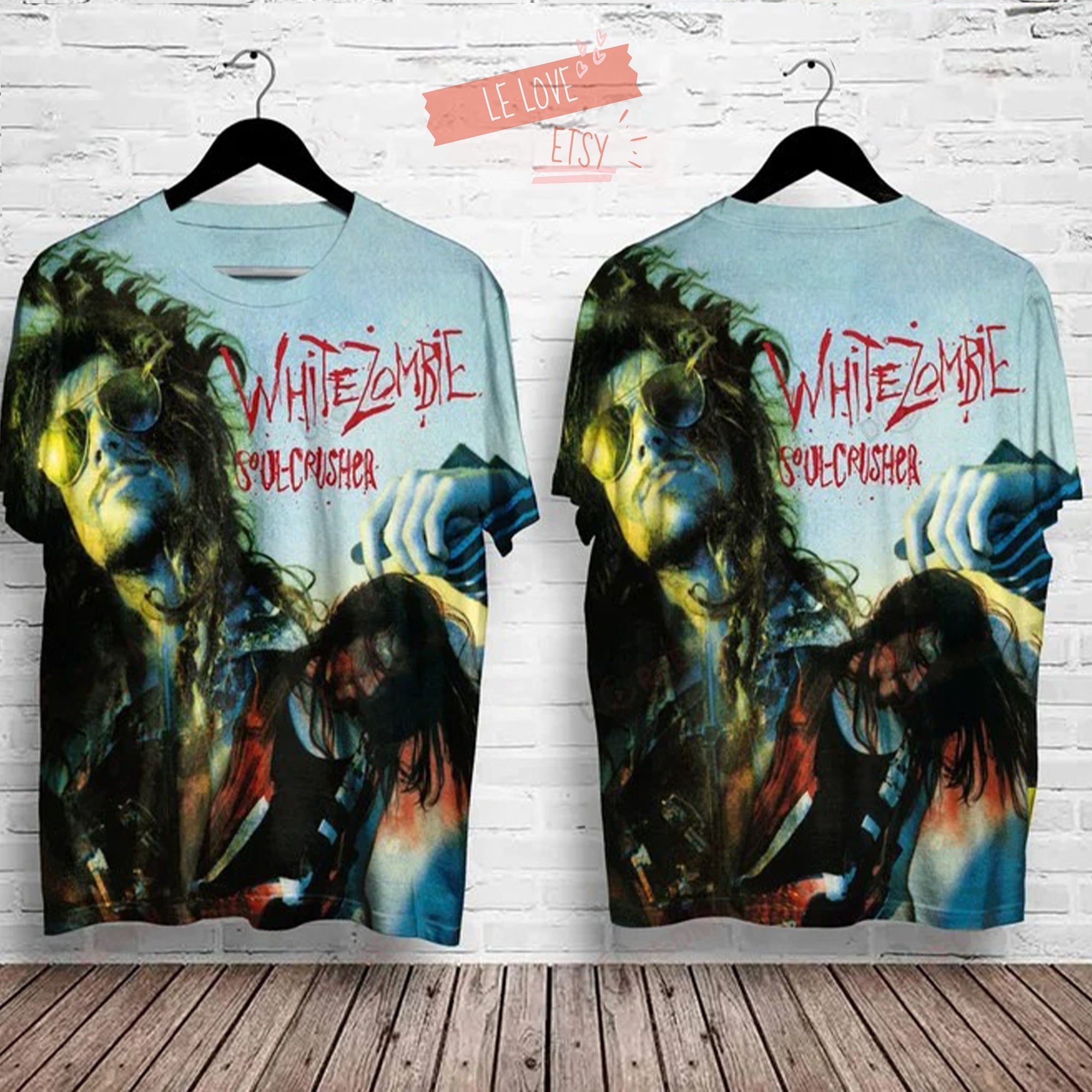 Whitezombie Shirt 3D, Rock Band Shirt 3D ,Music Lovers