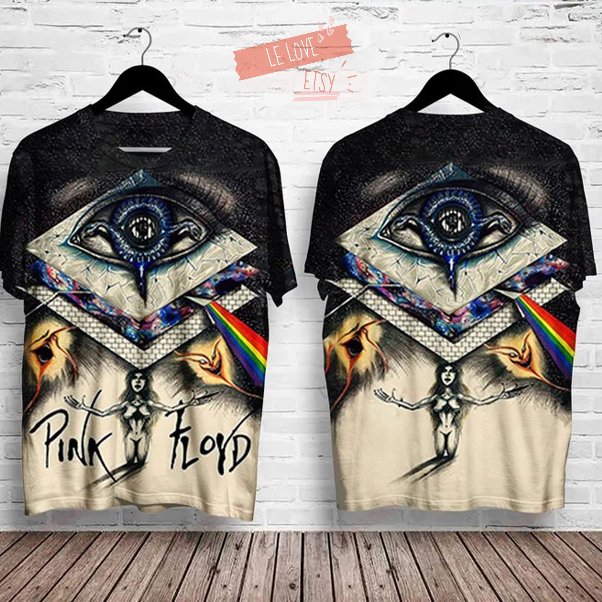 Pink Floyd Shirt 3D, Rock Band Shirt 3D