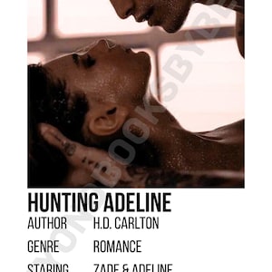 Hunting Adeline Polaroid Poster - DIGITAL FILE ONLY