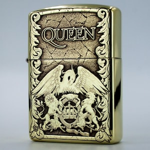 Zippo Armor petrol lighter with engraving