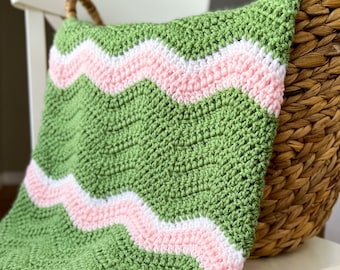 Quick and Easy Crochet Blanket, Crochet Blanket Tutorial , Daisy Cottage Designs, Easy Crochet Patterns, Wavy Crochet Pattern