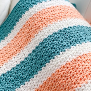 V Stitch Crochet Blanket Pattern image 7