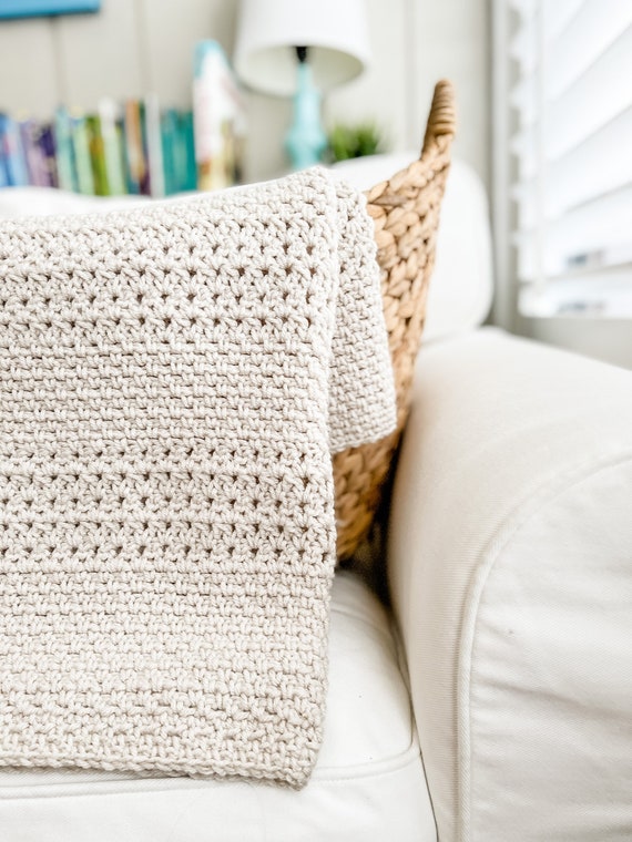 Crochet Throw Blanket Pattern Baby Blanket Crochet Pattern Simple Pattern for Crochet Blanket Cobblestone Pathways Blanket Pattern Etsy