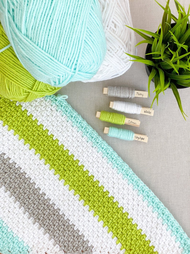Corner to Corner Moss Stitch Crochet Pattern From Daisy Etsy Israel