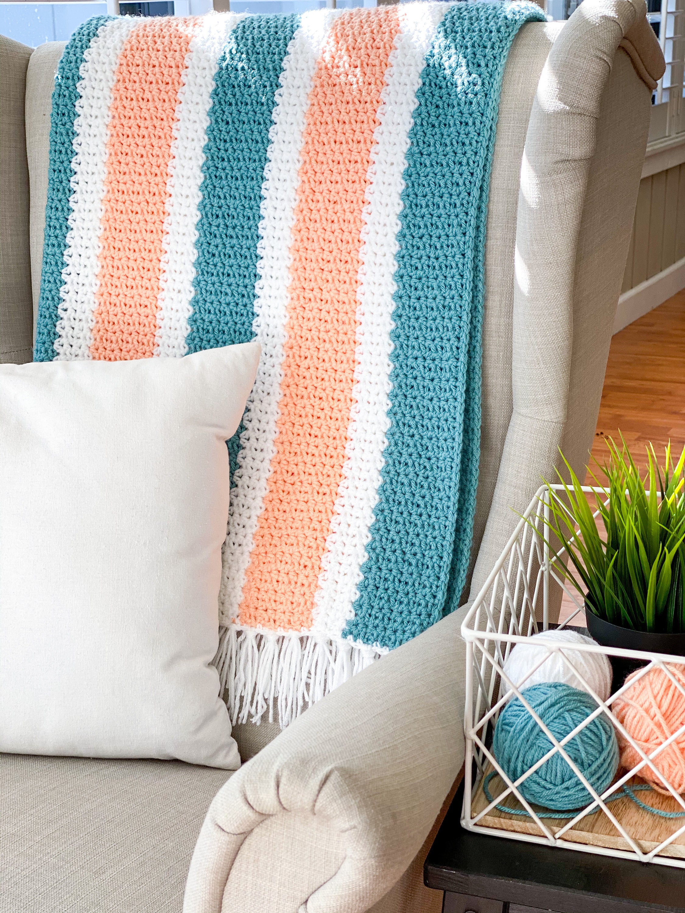 34 Crochet V-Stitch Patterns You Won't Want To Miss 22 V Stitch Crochet Blanket