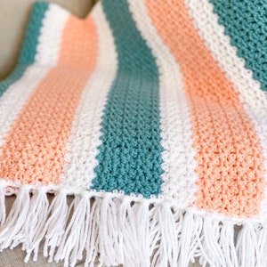 V Stitch Crochet Blanket Pattern image 3