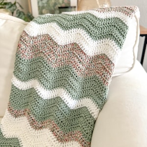 Daisy Cottage Designs Ripple Blanket Pattern, Easy Ripple Blanket ...