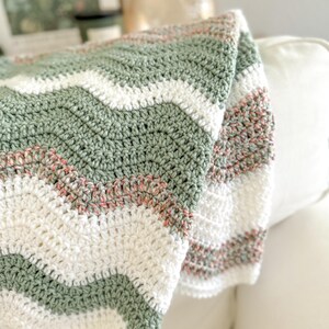 Daisy Cottage Designs Ripple Blanket Pattern, Easy Ripple Blanket ...