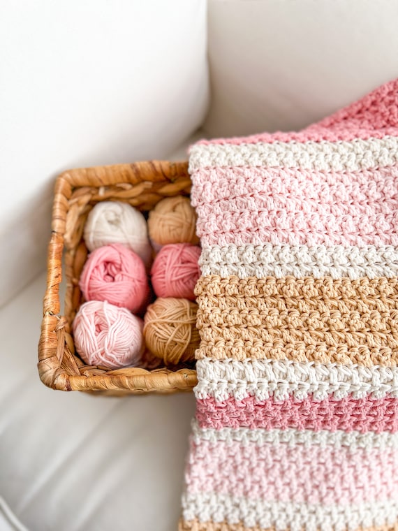 Easy baby girl crochet blanket patterns sale