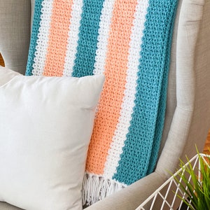 V Stitch Crochet Blanket Pattern image 8