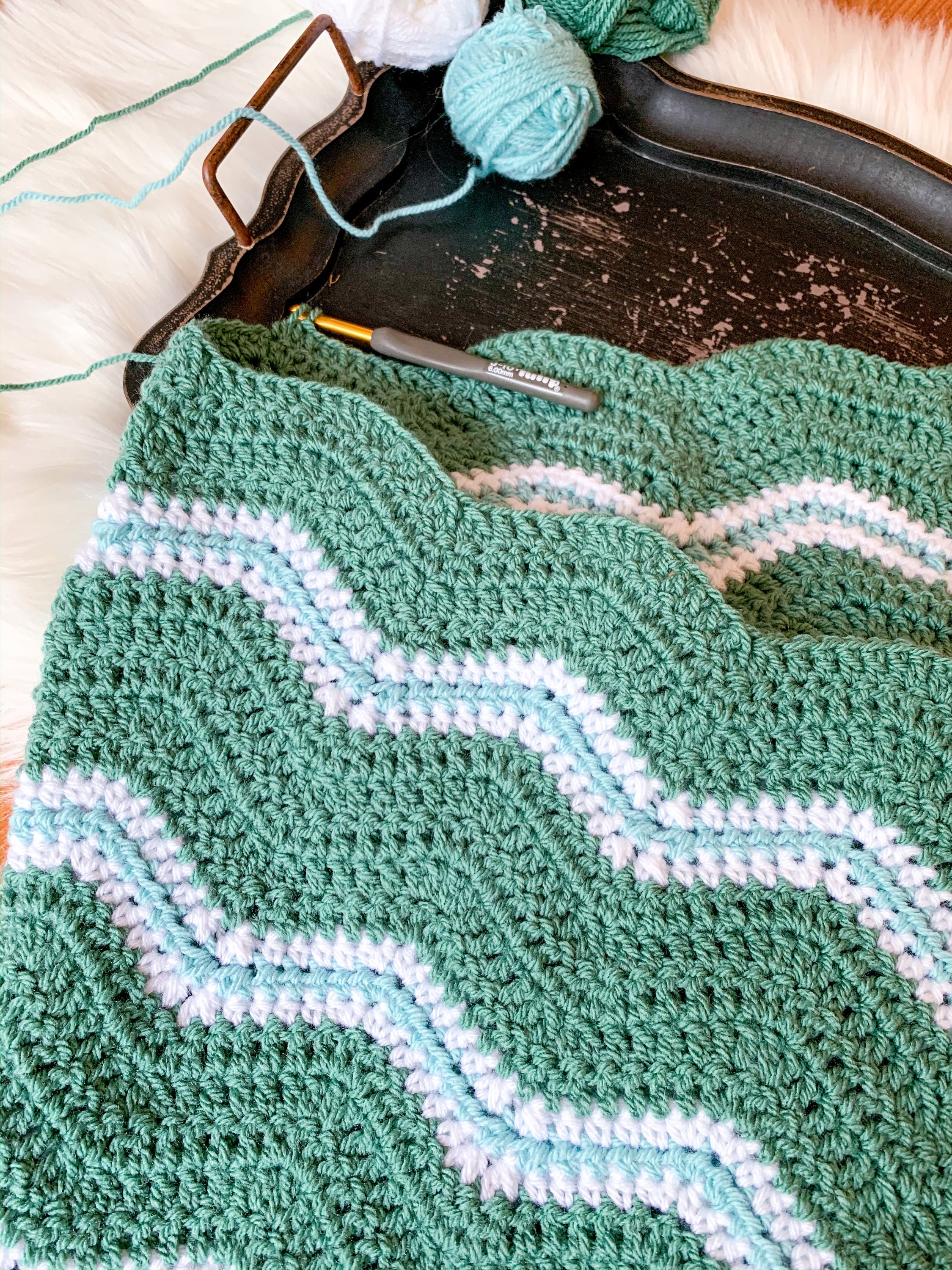 Quick and Easy Crochet Blanket, Crochet Blanket Tutorial , Daisy Cott…