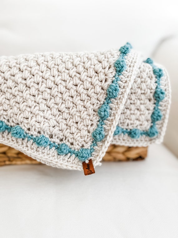 Modern Crochet Blanket Pattern - Daisy Cottage Designs
