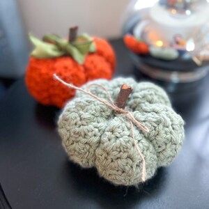 Farmhouse Pumpkin Crochet Pattern, Easy, Quick, Fall Pattern, Crochet Pumpkin Pattern image 2